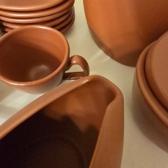 ⭐️40% Off⭐️ Vintage Terracotta Ceramic Espresso Set - Picture 4 of 4